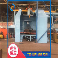 10吨中频电炉设计五台电炉吸尘罩现场效果展示图