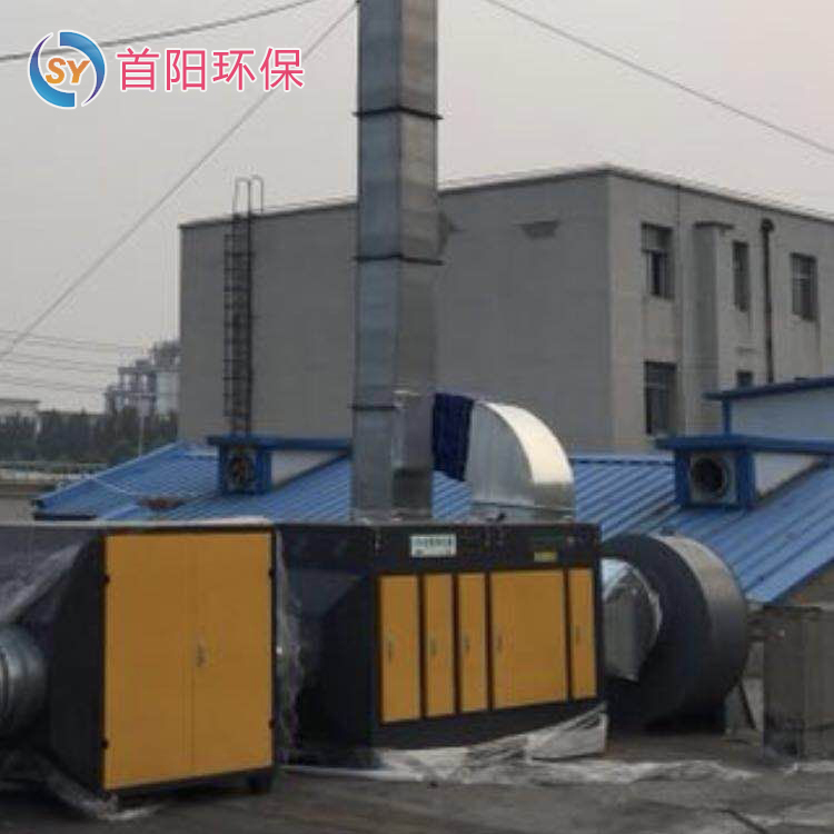 家具厂喷漆房喷淋塔催化燃烧设备系统配套案例业绩