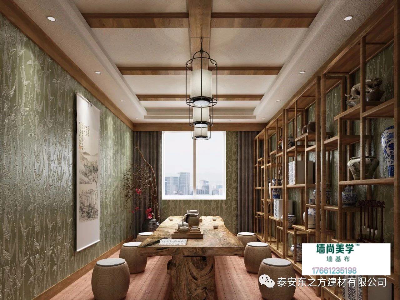墙尚美学墙基布内墙装饰材料高端产物厂价直销大量供应  环保壁布  防水壁布