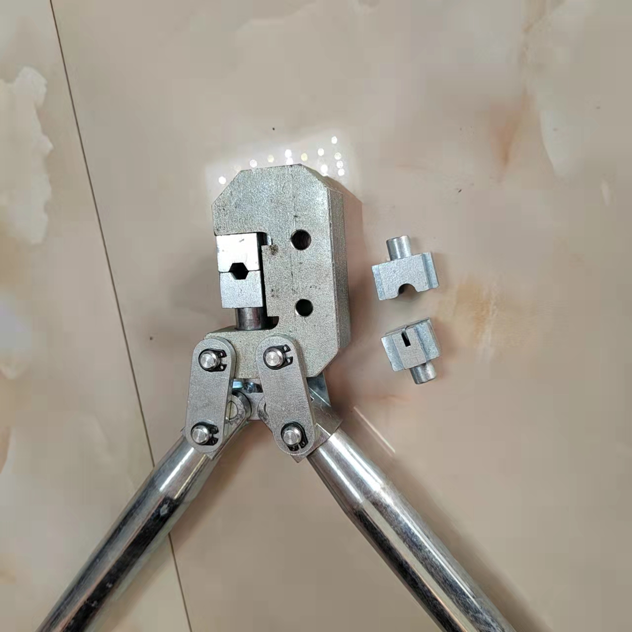 吊弦压接钳 接触网用吊弦压线钳 双模具 吊弦制作器