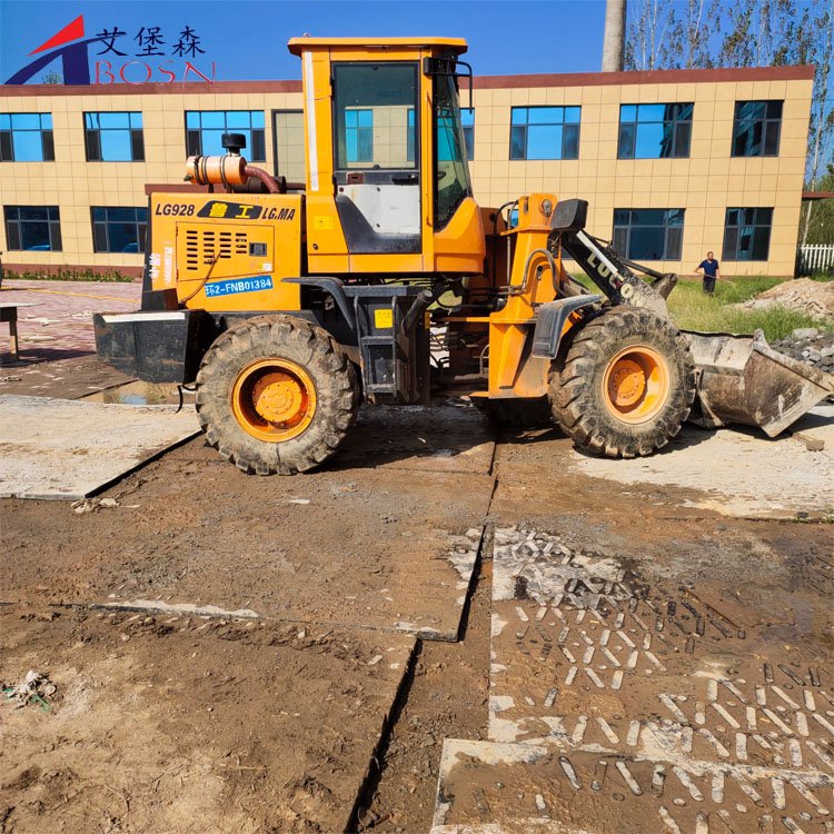 艾堡森出租高承重铺路垫板 防滑耐磨路基板租赁厂家  防滑路基板