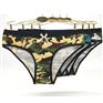云梦妮速卖通外贸女士内裤性感迷彩印花棉女式三角裤