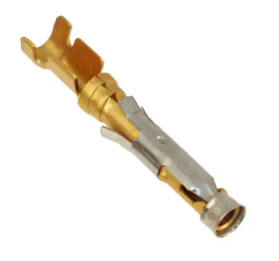 TE泰科66100-4镀金端子16-18 AWG  压接