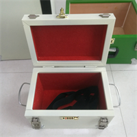 防爆钢板作业箱 斜跨式危险品工具箱