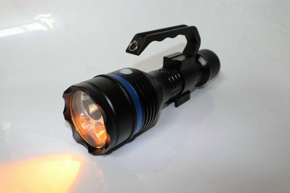 绿色亿嘉YJ7103A手提式防爆探照灯户外远射多功能灯  消防员照明灯