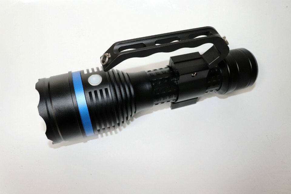 绿色亿嘉YJ7103A手提式防爆探照灯户外远射多功能灯  消防员照明灯
