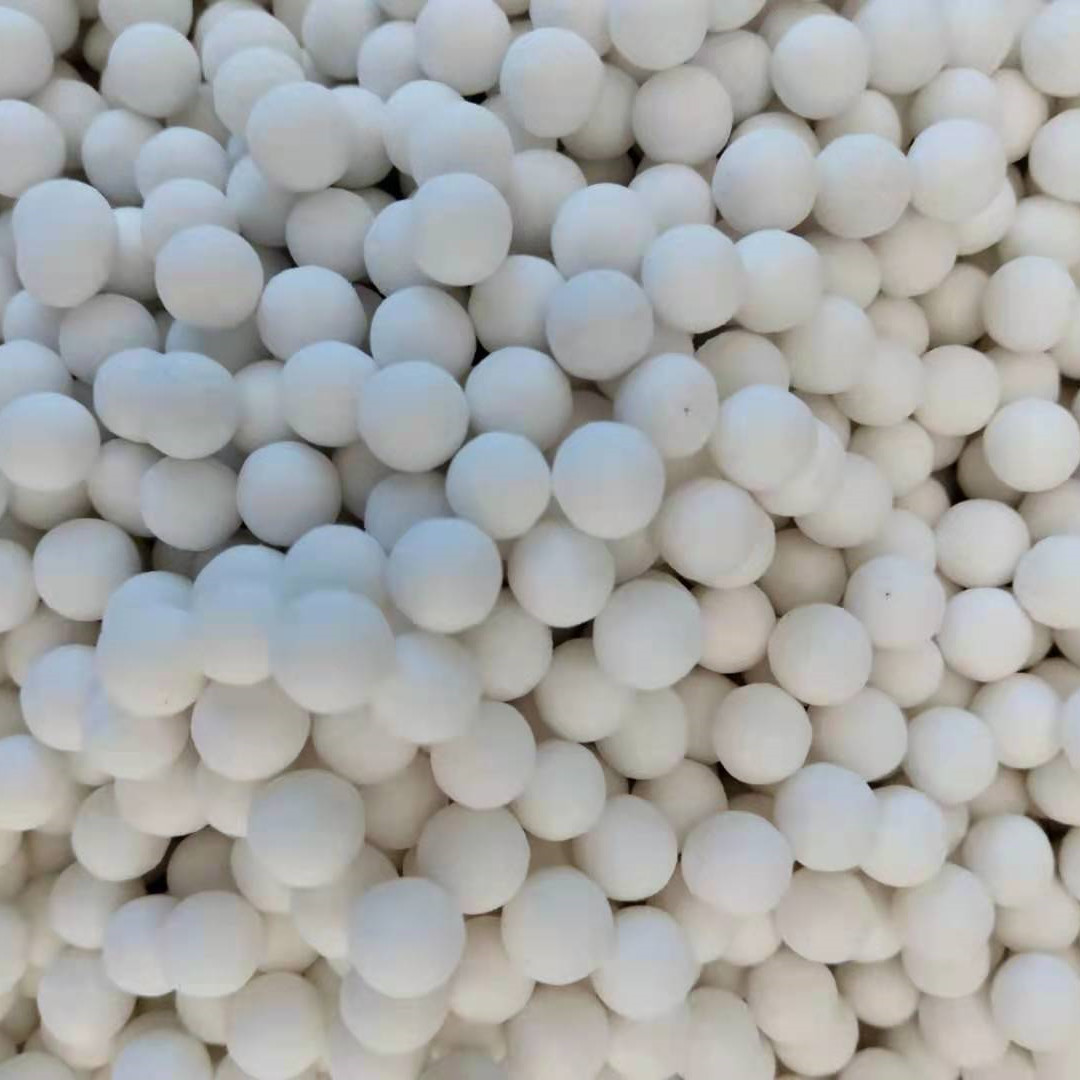 硅大球3-5mm催化剂载体遇水不裂耐水硅胶
