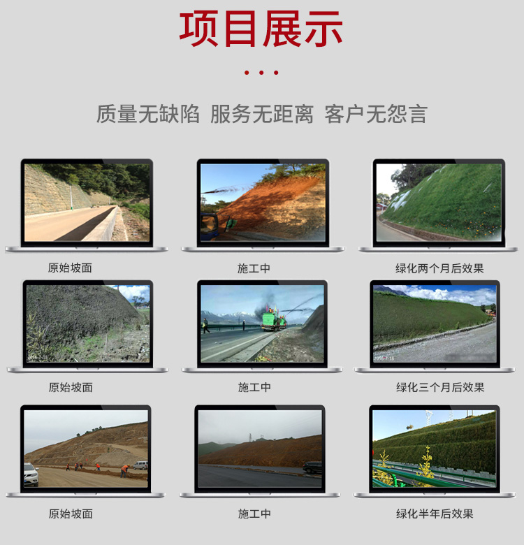 低边坡喷播绿化设备 恒睿喷播机边坡绿化好帮手 客土喷播机