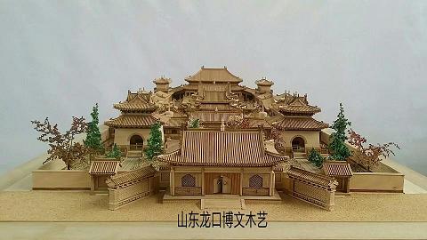 场馆规划设计模型展览招商木制沙盘产品古建筑模型加工  场馆展览展示模型  木制古建筑模型  定制模型工厂
