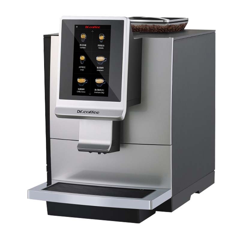 家用DrCoffee/咖博士F08全自动意式咖啡机触屏  家用全自动咖啡机  意式特浓咖啡机  触摸屏意式咖啡机