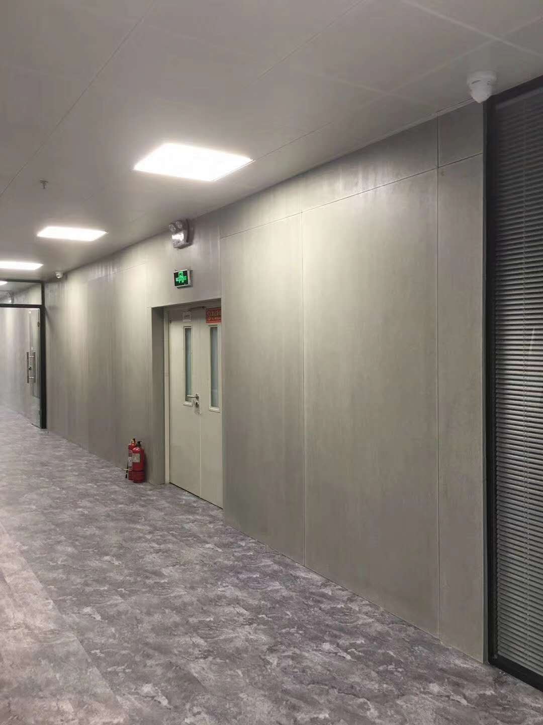 绿活建材纤维水泥板清水板 雪岩版 深灰 中灰 浅灰等  防火防潮  A级防火  隔音隔热