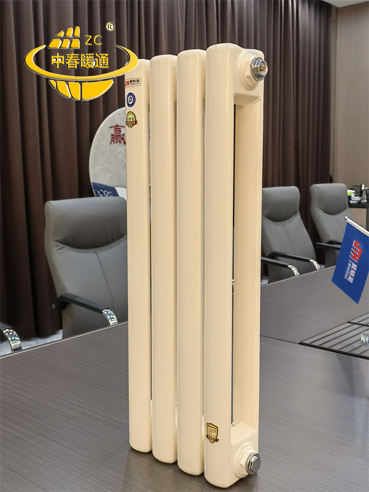 中春钢二柱5025-1800 钢制二柱散热器 钢二柱暖气片  20*30  圆头20*30钢二柱  圆头50*25钢二柱