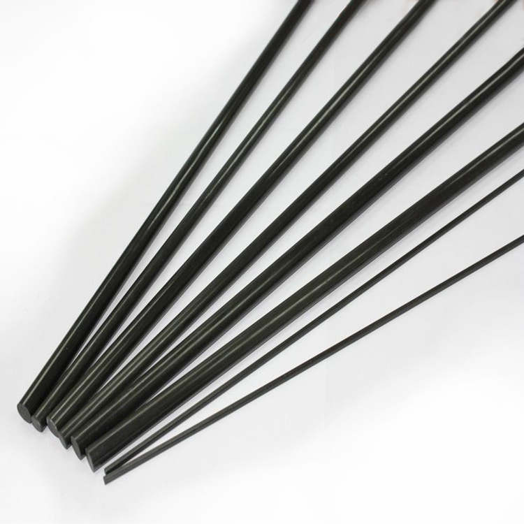 碳纤维实心棒 厂家批发拉挤碳纤维棒 模型用机械用  碳纤维制品