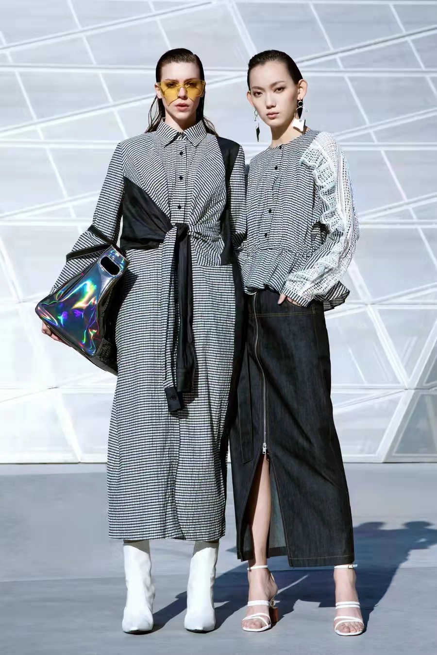 深圳一线高端设计师品牌必然ANY-ALL2022春夏撤柜新款  必然女装  必然高端折扣女装  高端折扣女装批发走份