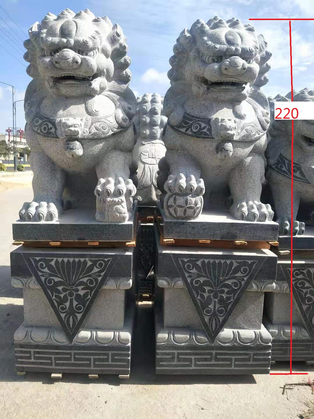 石狮子 福建石雕狮子 石雕狮子图片  石雕狮子厂家批发  花岗岩狮子