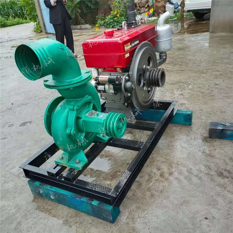 宜春临川排水站防汛工作8寸柴油机水泵