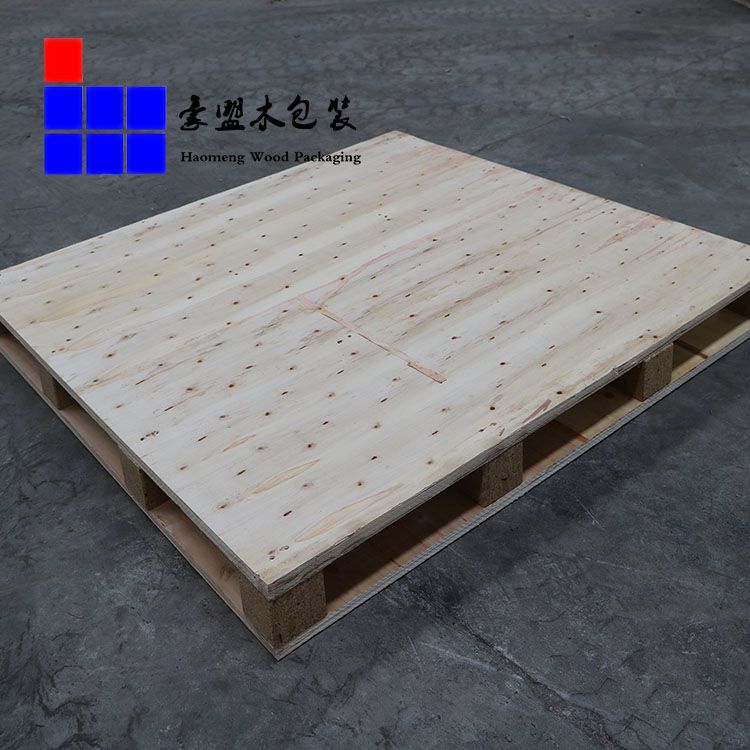 青岛黄岛胶合板托盘规格定做 出口化工品用木托盘价格低  免熏蒸托盘