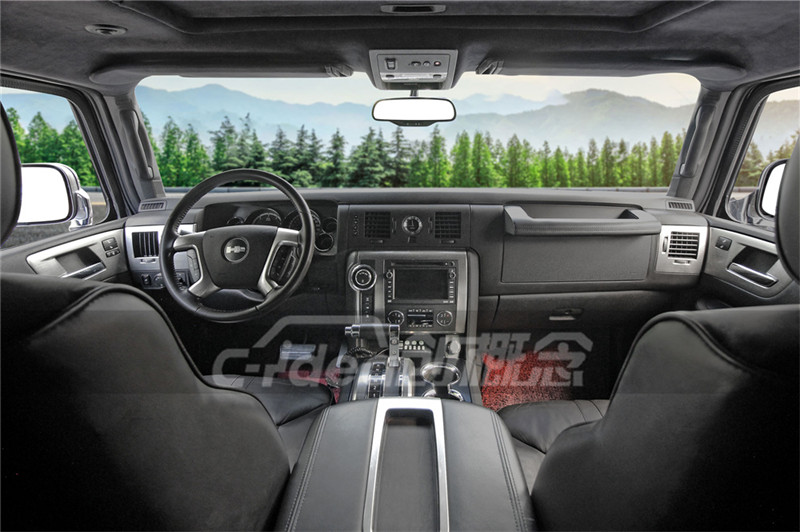 创概念改造悍马H2个性内饰，营造百W级豪华商务座驾&nbsp;&nbsp;悍马H2内饰改装&nbsp;&nbsp;悍马H2室内装潢