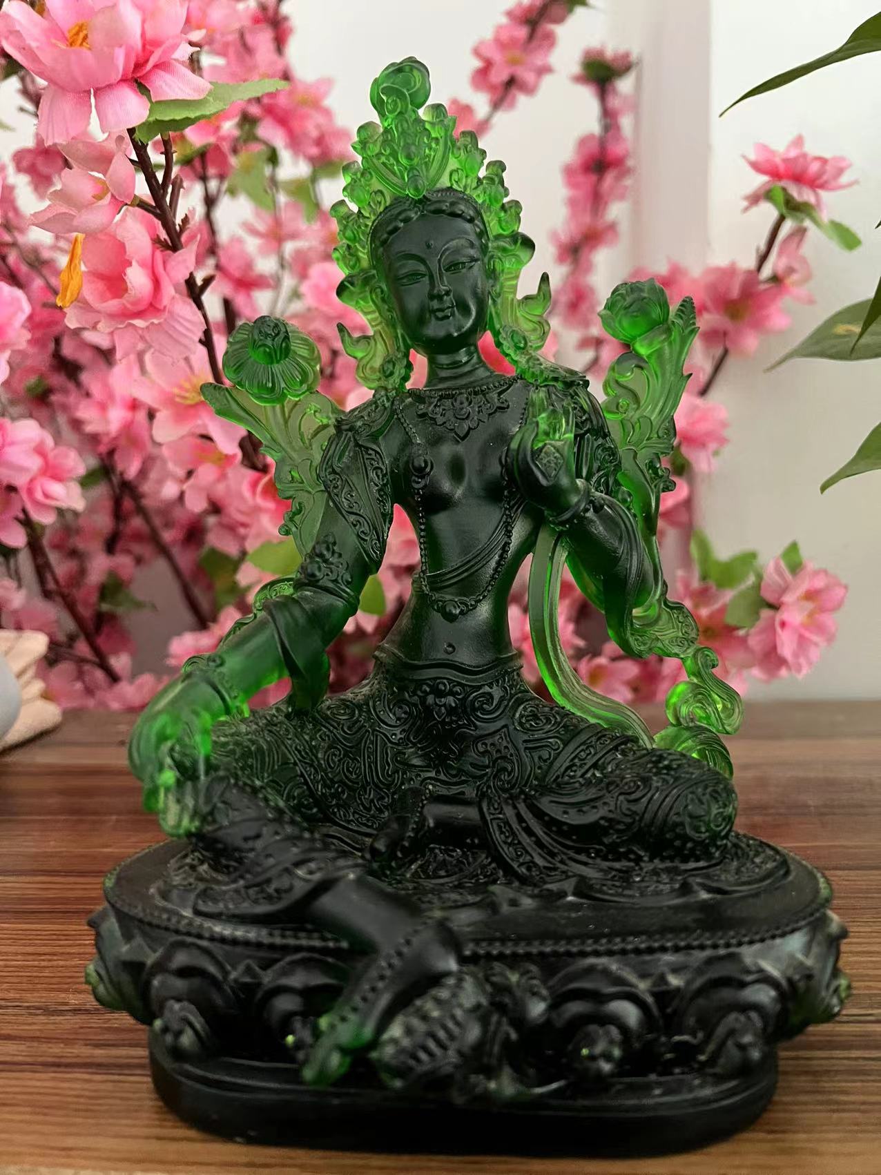 琉璃佛像，琉璃工艺品，玻璃工厂，琉璃摆件，玻璃摆件