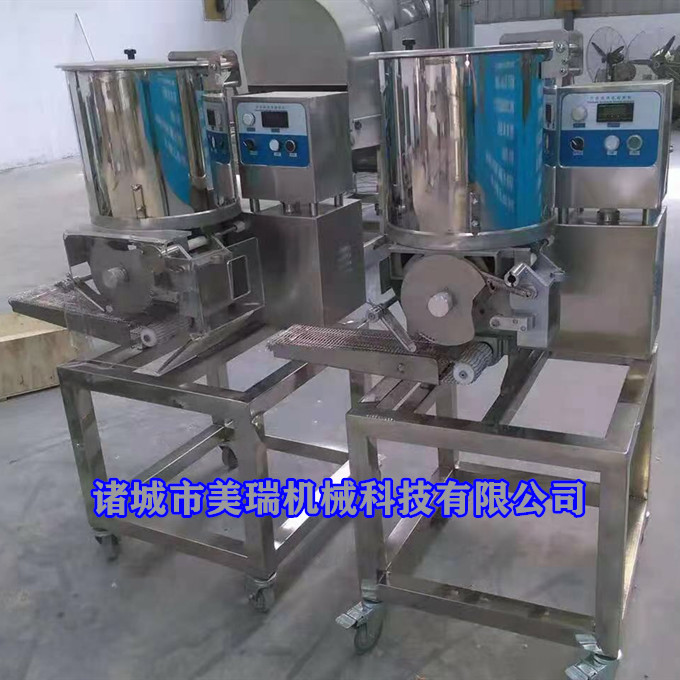 猪肉饼成型机 全自动肉饼成型机 不锈钢虾饼成型机