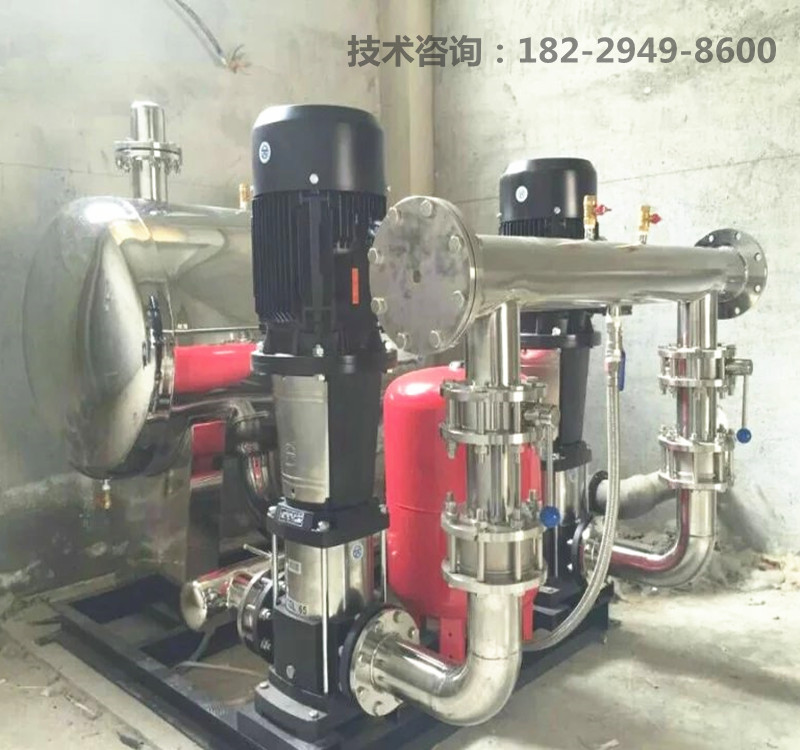 重庆管网无负压供水设备自动保持水压恒定