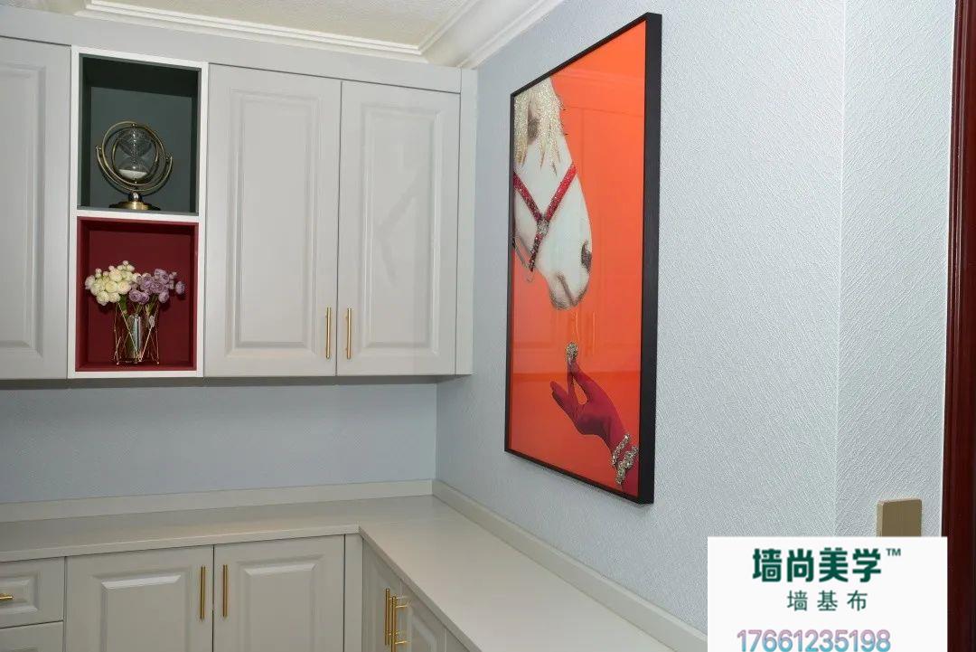 2022新房装修就选墙尚美学环保玻纤壁布厂价供应  墙尚美学玻纤壁布  防水基布  石头布