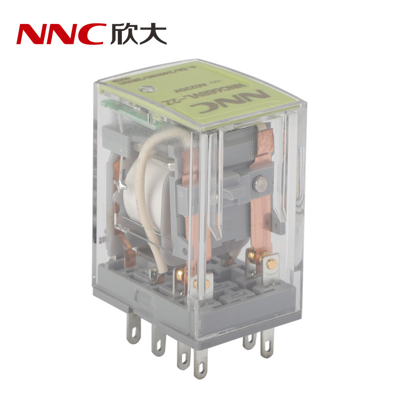 欣大NNC68BVL-2Z通用电磁继电器 带灯