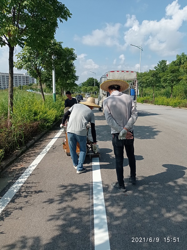 钦州厂区路面标线有限公司  钦州路面标线公司