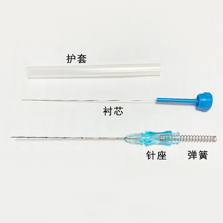 弹簧式埋线针 带弹簧复位功能 智象医疗  埋线针厂商  穴位埋线  针灸埋线针