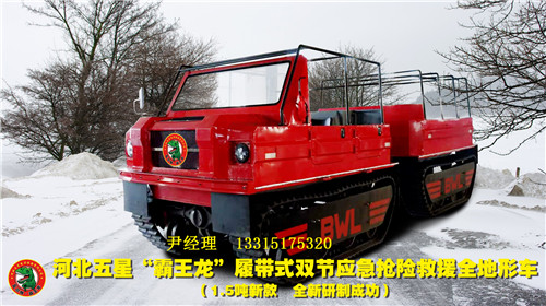 森林消防车 全地形双节履带车 水陆两栖车  全地形车  水陆两栖全地形车