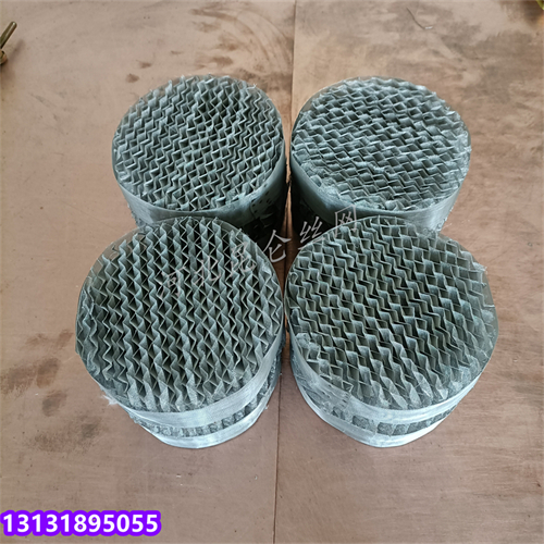 脱硫塔用传质设备350型规整填料丝网波纹填料