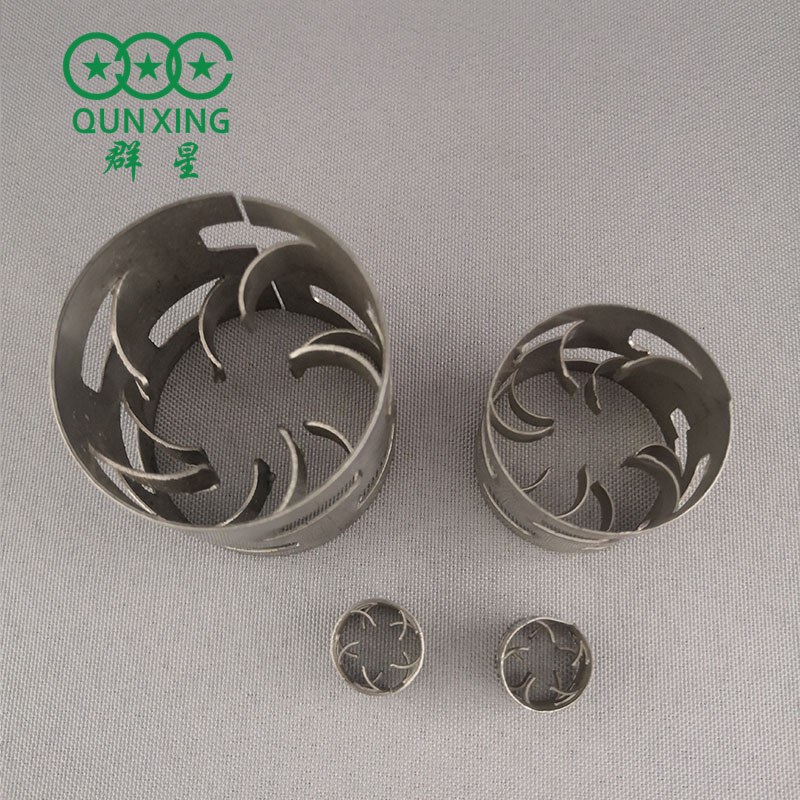 金属鲍尔环 用于真空精馏塔 壁薄耐热 群星供应