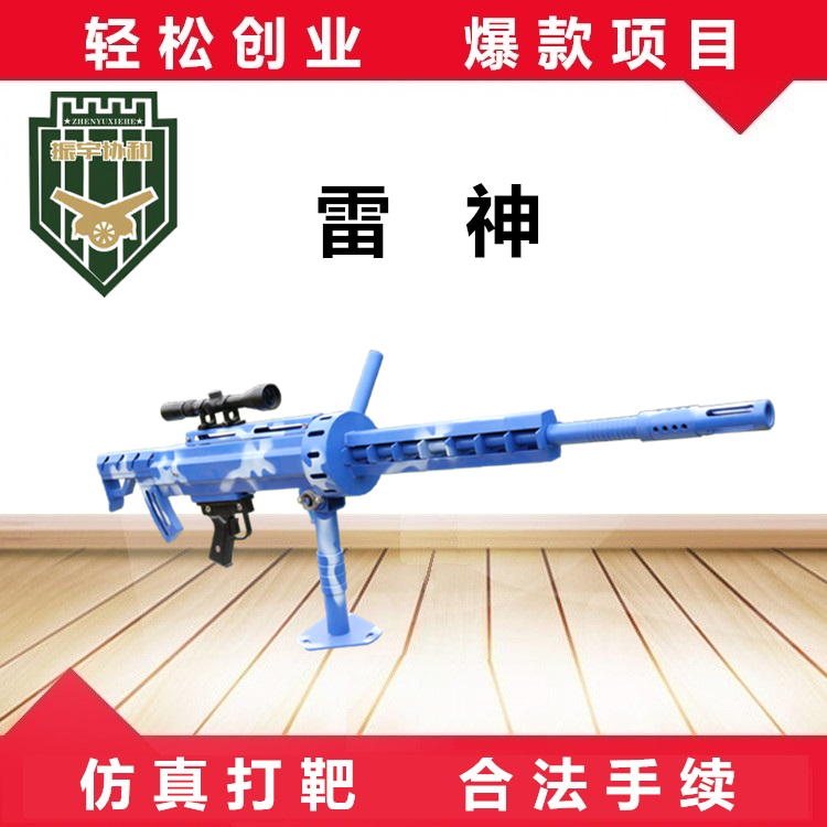 振宇协和 雷神游乐气炮仿真打靶设备景区网红项目