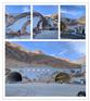 公路隧道入口风景浮雕 纯紫铜浮雕画安装工厂