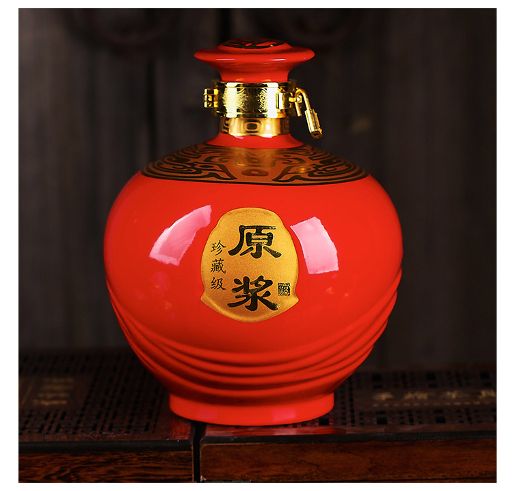 烤花陶瓷酒坛生产厂家 100斤200斤装白酒缸家用黑坛子  烤花陶瓷酒坛厂家  100斤家用黑坛子