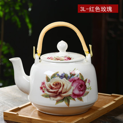手绘青花陶瓷茶壶价格 陶瓷茶壶生产厂 陶瓷茶壶制作厂