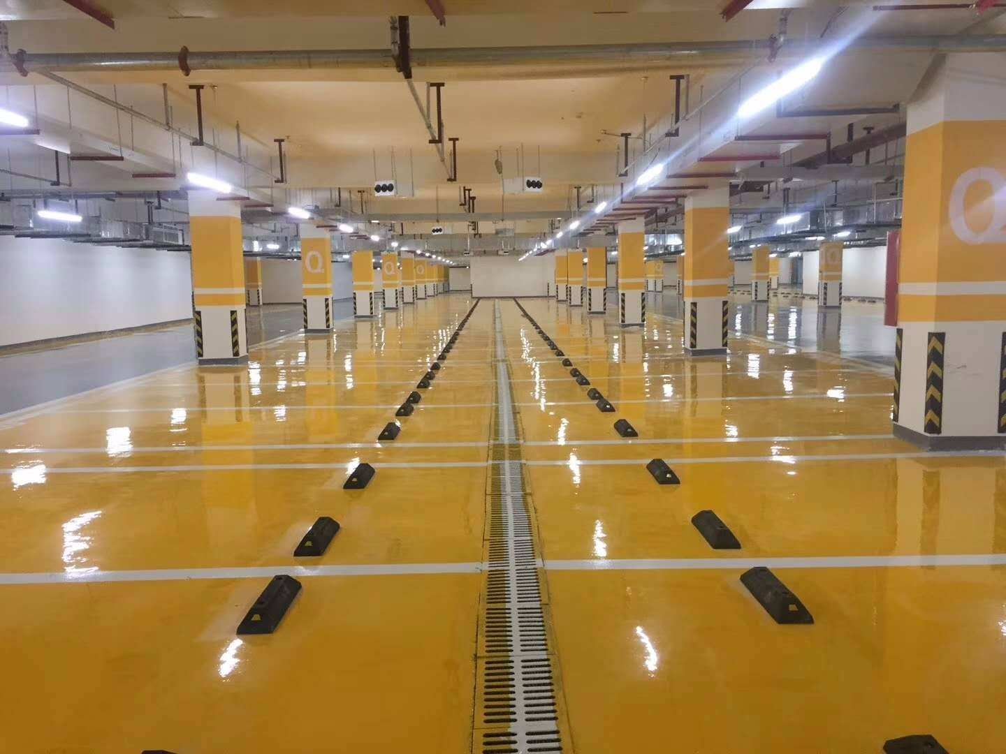 南京道路划线 南京达尊聚氨酯丙烯酸地坪  南京环氧地坪