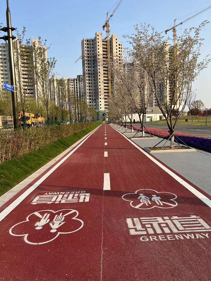 南京道路划线 达尊彩色防滑路面主要性能  南京停车场划线