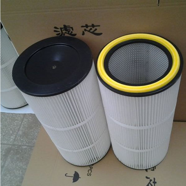 兴雁滤清器钢铁厂用覆膜聚酯纤维无纺布除尘滤芯
