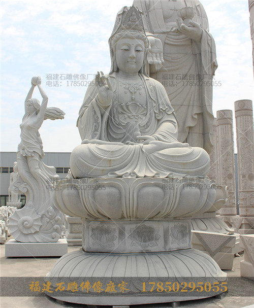 石雕滴水观音加工观音雕刻图案图片素材南海观音菩萨像  玉雕观音像  石雕观音雕塑  大观音石像