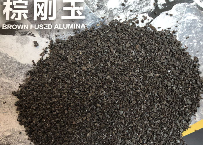 锐石一级棕刚玉段砂质量稳定价格优  优质棕刚玉段砂