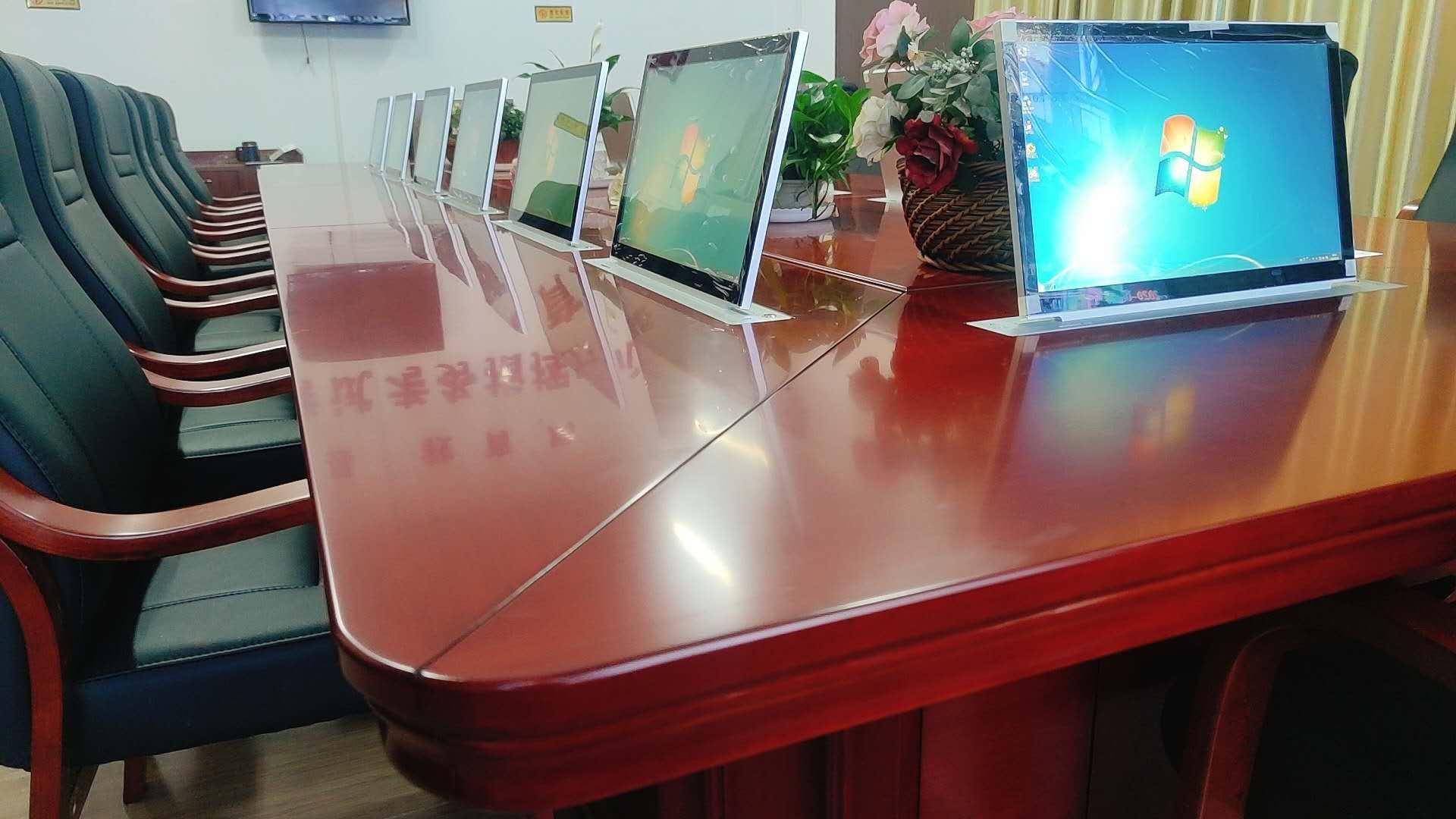无纸化会议系统-高效预约-便捷管控的智慧办公  新一代液晶升降器  厂家直销--可以控标  无纸化会议批发价格