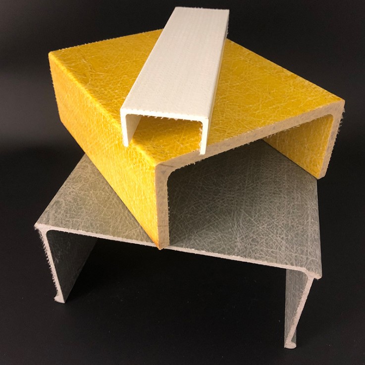 玻璃钢槽钢多种尺寸优质高分子槽钢