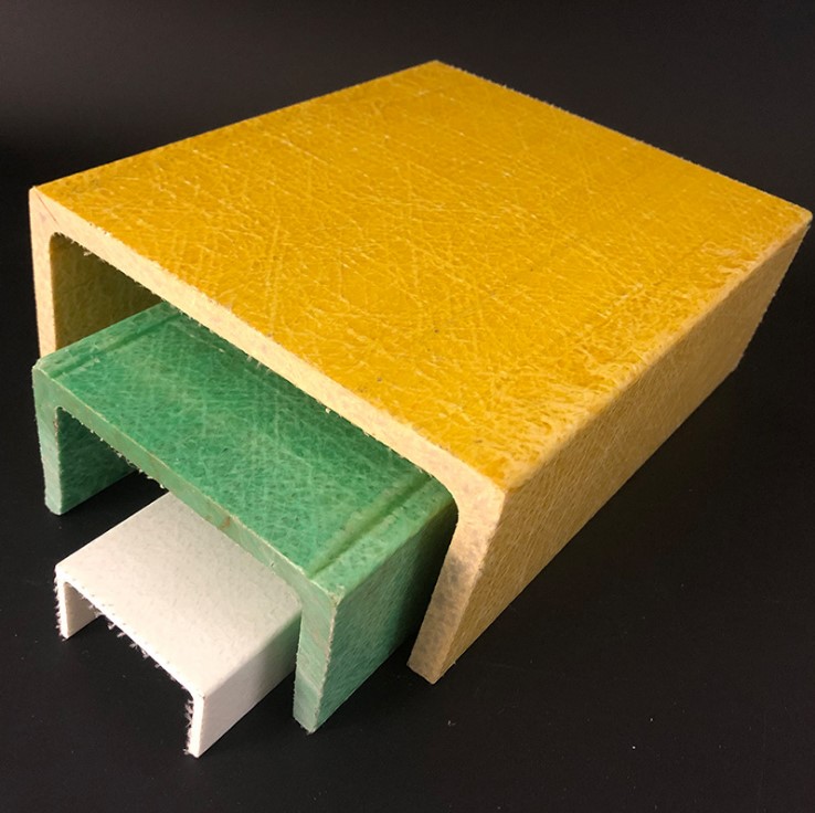 玻璃钢槽钢多种尺寸优质高分子槽钢