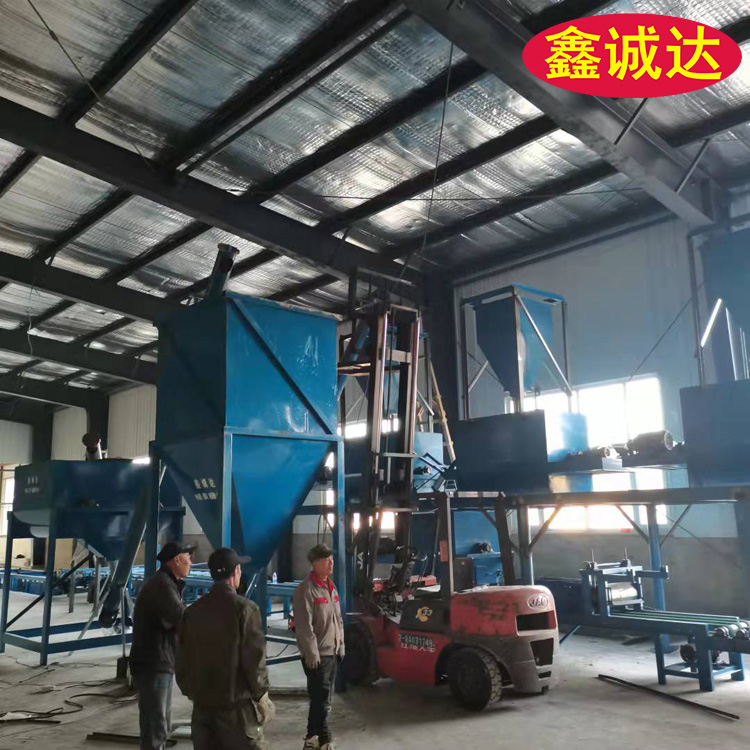复合保温外模板生产设备 FS砂浆复合设备 fs免拆外模板设备 fs挤塑板复合砂浆设备