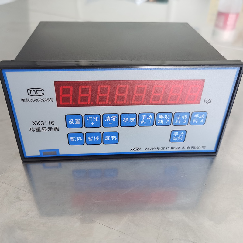 供应郑州海富机电xk3116称重控制显示器控制柜  xk3116控制柜  xk3116显示器