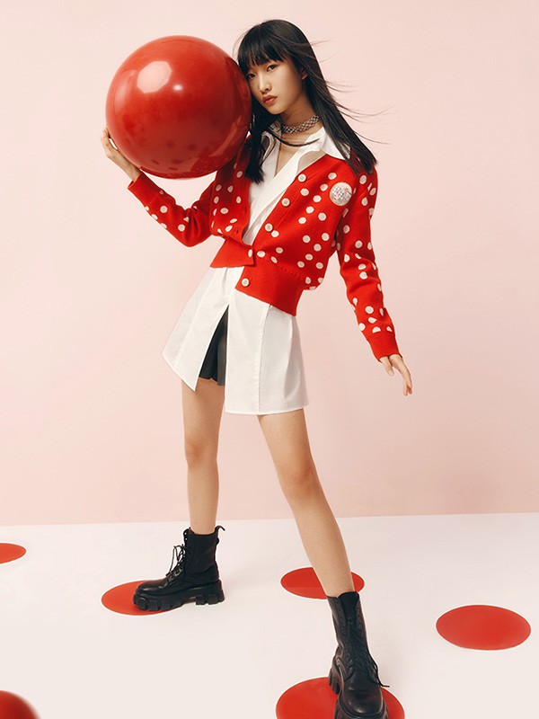 品牌Lily2022春夏正品女装折扣库存批发  女装尾货批发  女装库存尾货批发