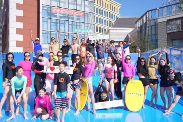 水上冲浪租赁水上冲浪出租冲浪设备欢乐来袭 灯光展 光影展