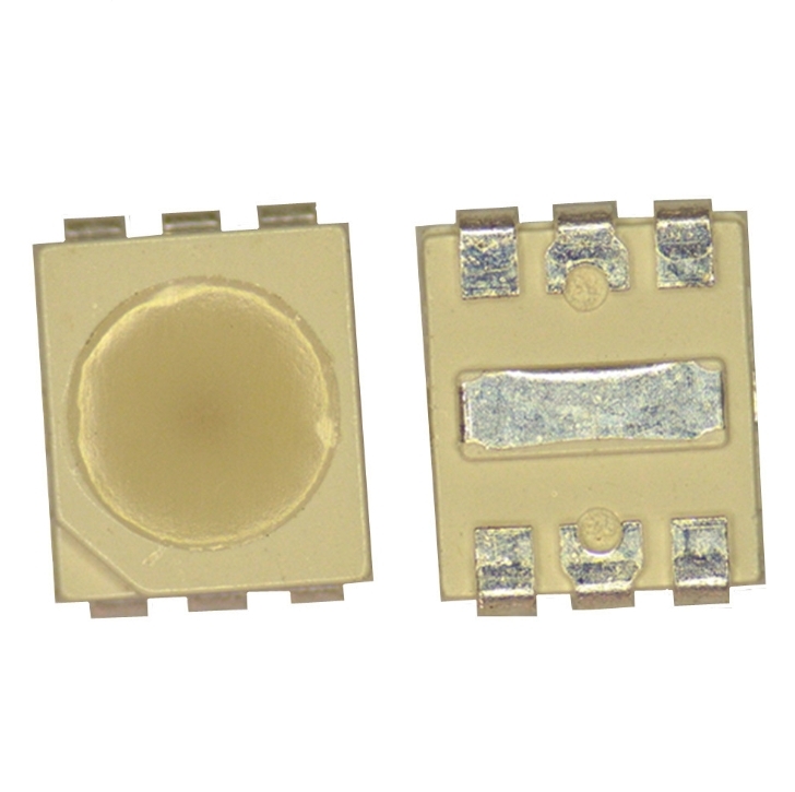 3528四脚红光灯珠0.2W晶元芯片封装汽车灯光源