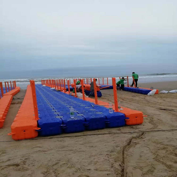 水上浮筒平台海上摩托皮划艇浮动码头停船位浮桥  浮箱  浮箱平台